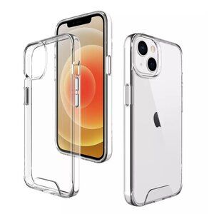 Clear Case For iPhone 13 Pro 2x tempered glass screen protector
